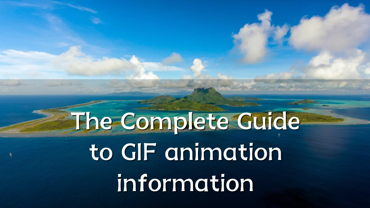 The Complete Guide to GIF animation information