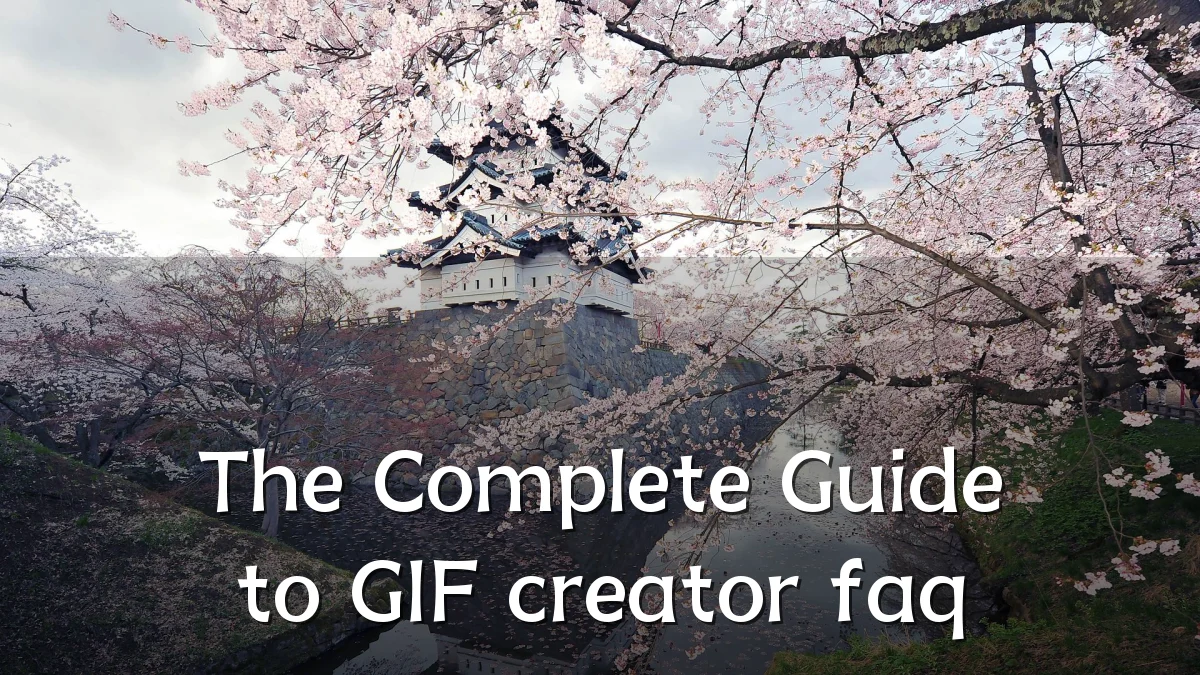 The Complete Guide to GIF creator faq