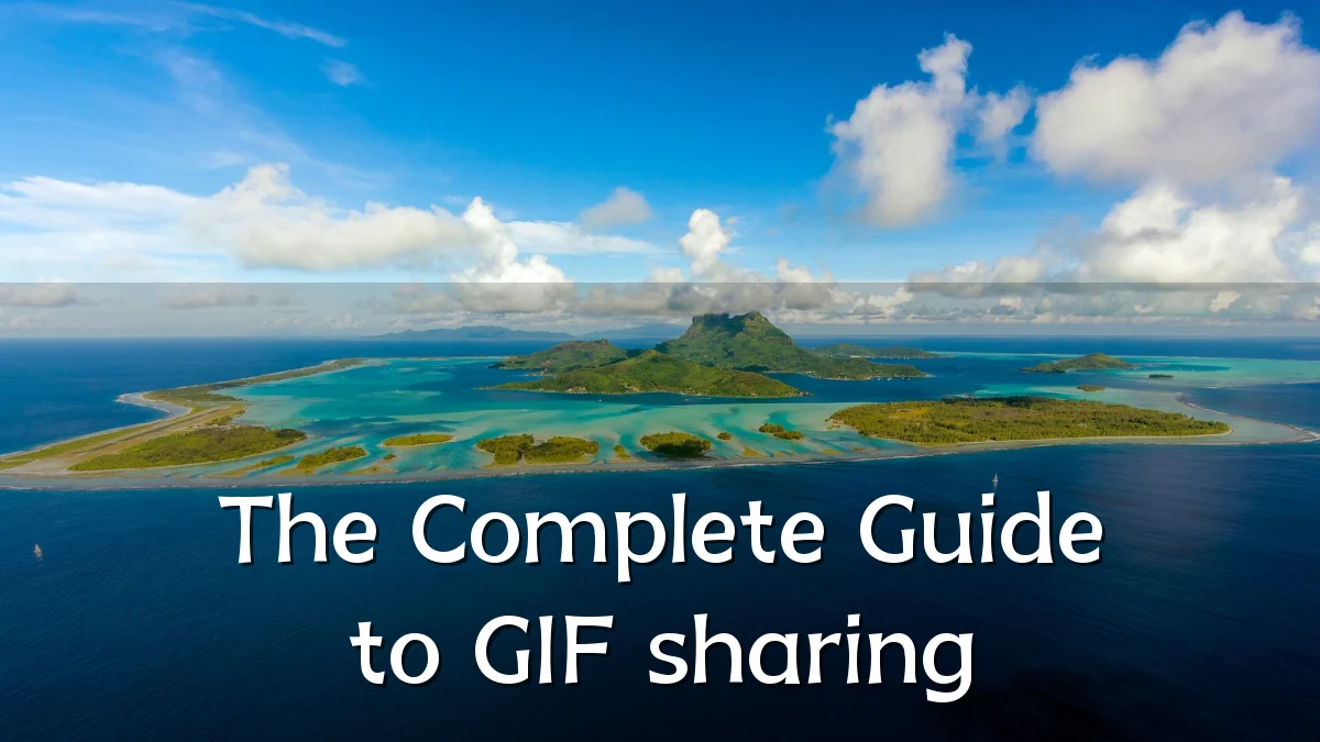 The Complete Guide to GIF sharing