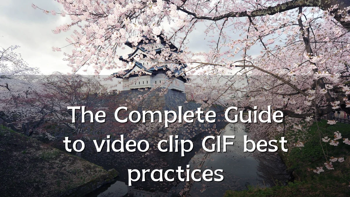 The Complete Guide to video clip GIF best practices