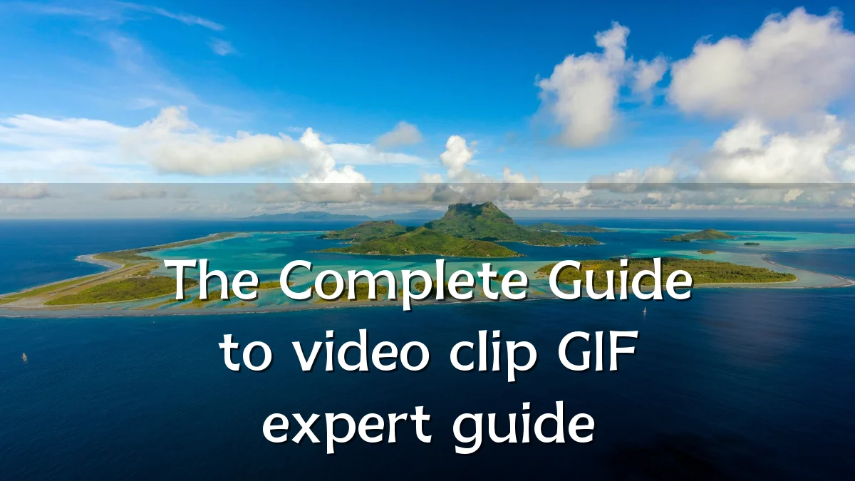The Complete Guide to video clip GIF expert guide