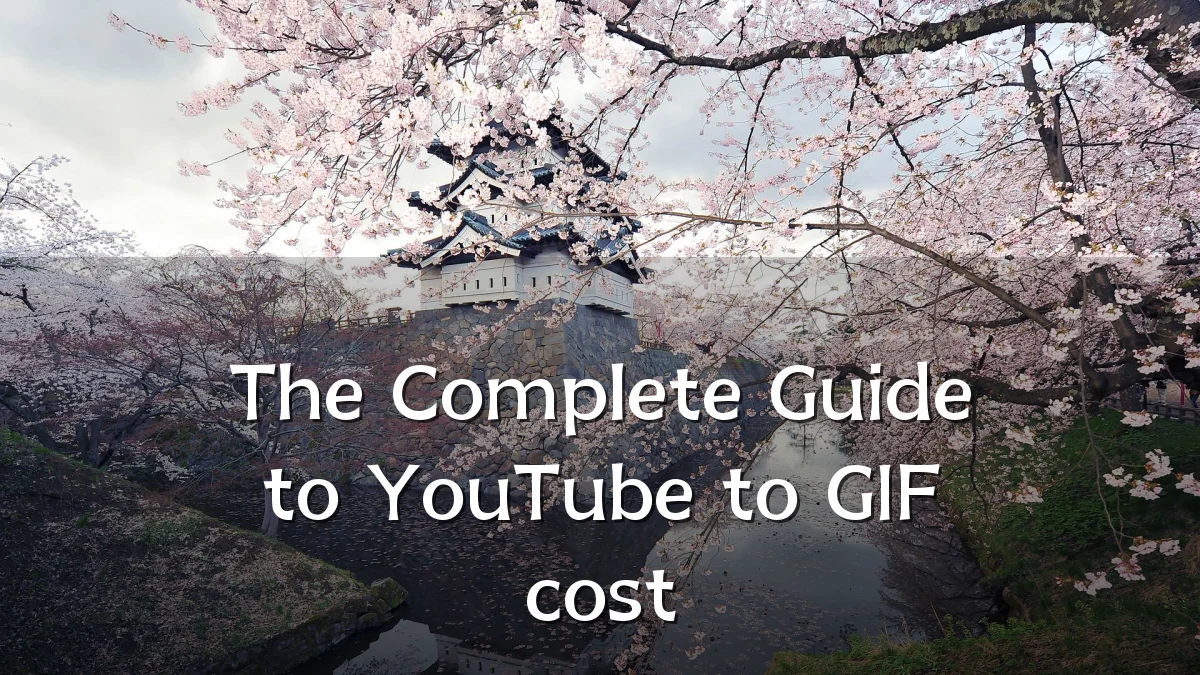 The Complete Guide to YouTube to GIF cost