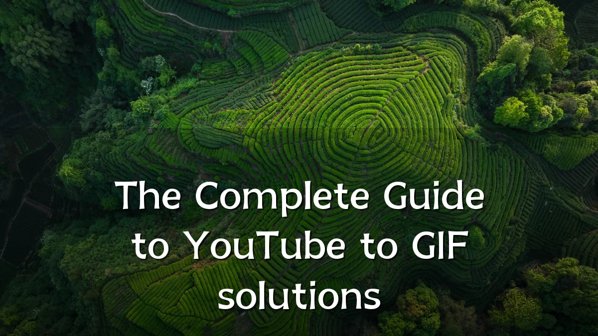 The Complete Guide to YouTube to GIF solutions