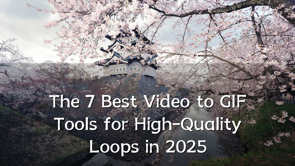 The 7 Best Video to GIF Tools for High-Quality Loops in 2025